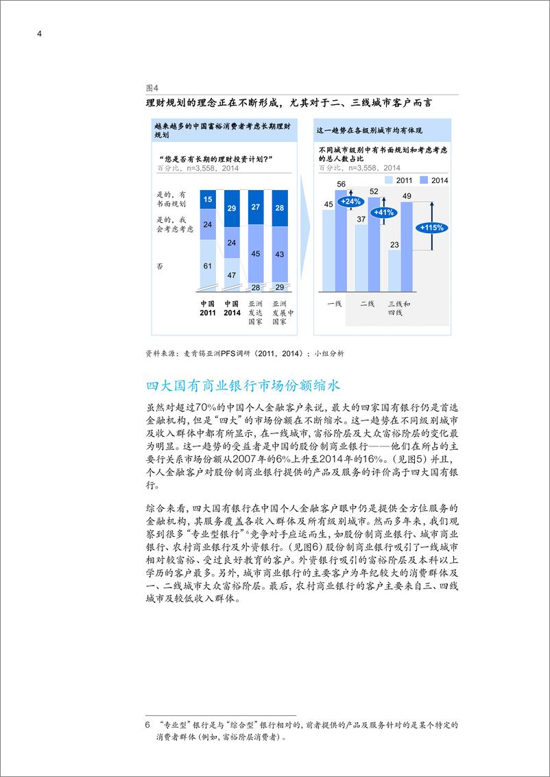 《四大趋势塑造未来中国零售银行市场（2015年1月）》 - 第6页预览图