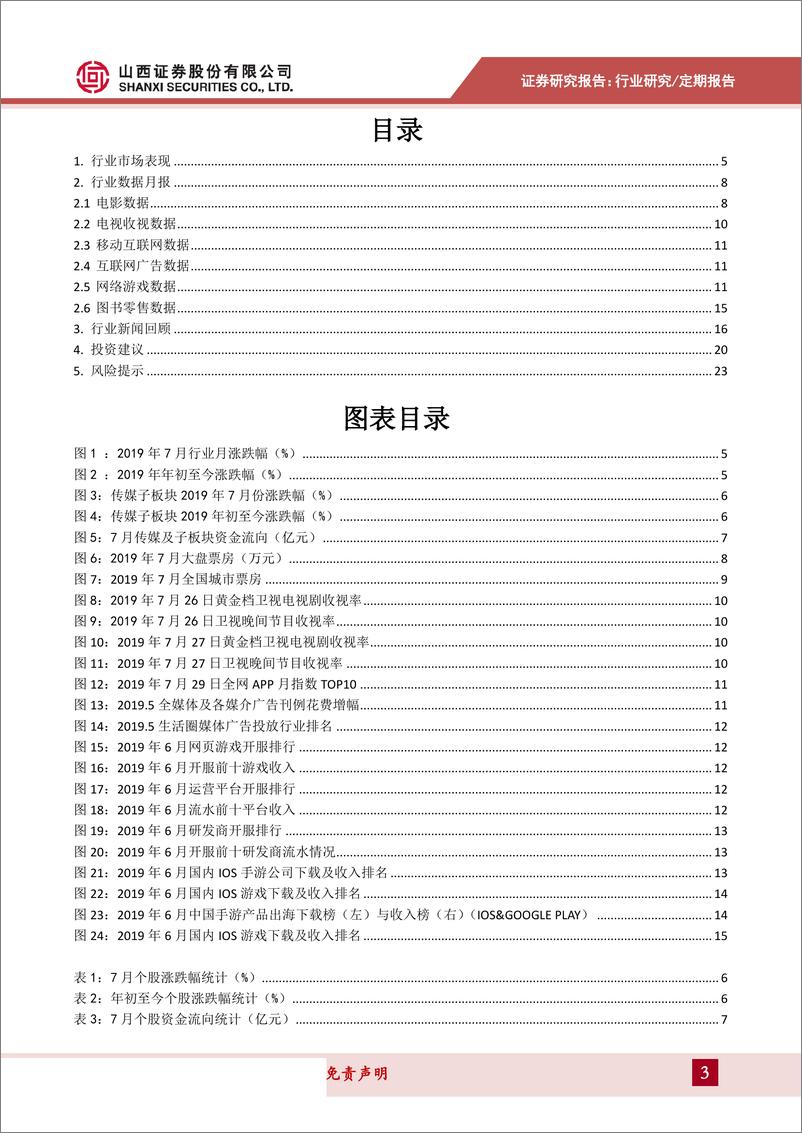 传媒行业月度策略：手游H1增长18%，《哪吒》成票房黑马，关注中报表现-20190802-山西证券-24页 - 第4页预览图