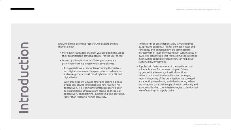 《2024年的投资重点分析报告-英文版-凯捷capgemini》 - 第5页预览图