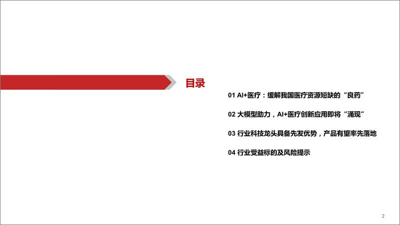 《计算机行业“AI+应用”系列（一）：AI+医疗，智医助理即将上岗-20230626-华西证券-40页》 - 第4页预览图