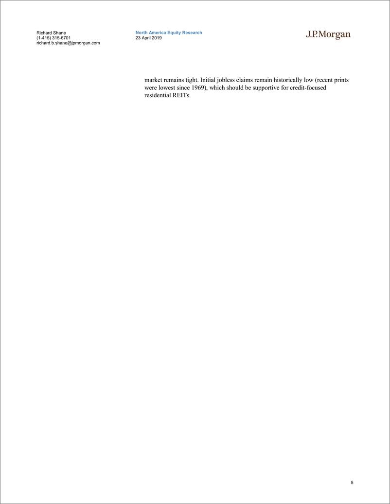 《J.P. 摩根-美股-金融业-2019年Q1北美按揭金融预览-2019.4.23-52页》 - 第6页预览图