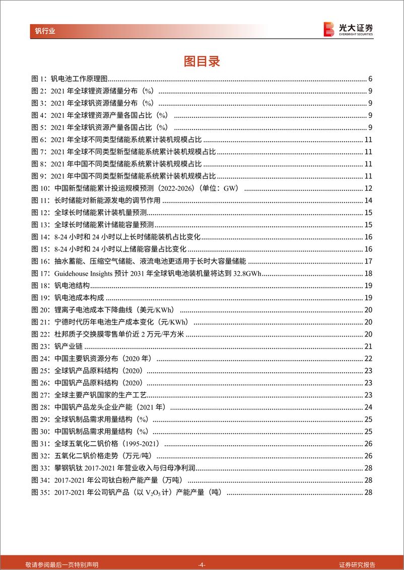 《全钒液流电池行业深度报告：安全稳定、寿命长，钒电池长时储能空间广阔-20220707-光大证券-34页》 - 第5页预览图