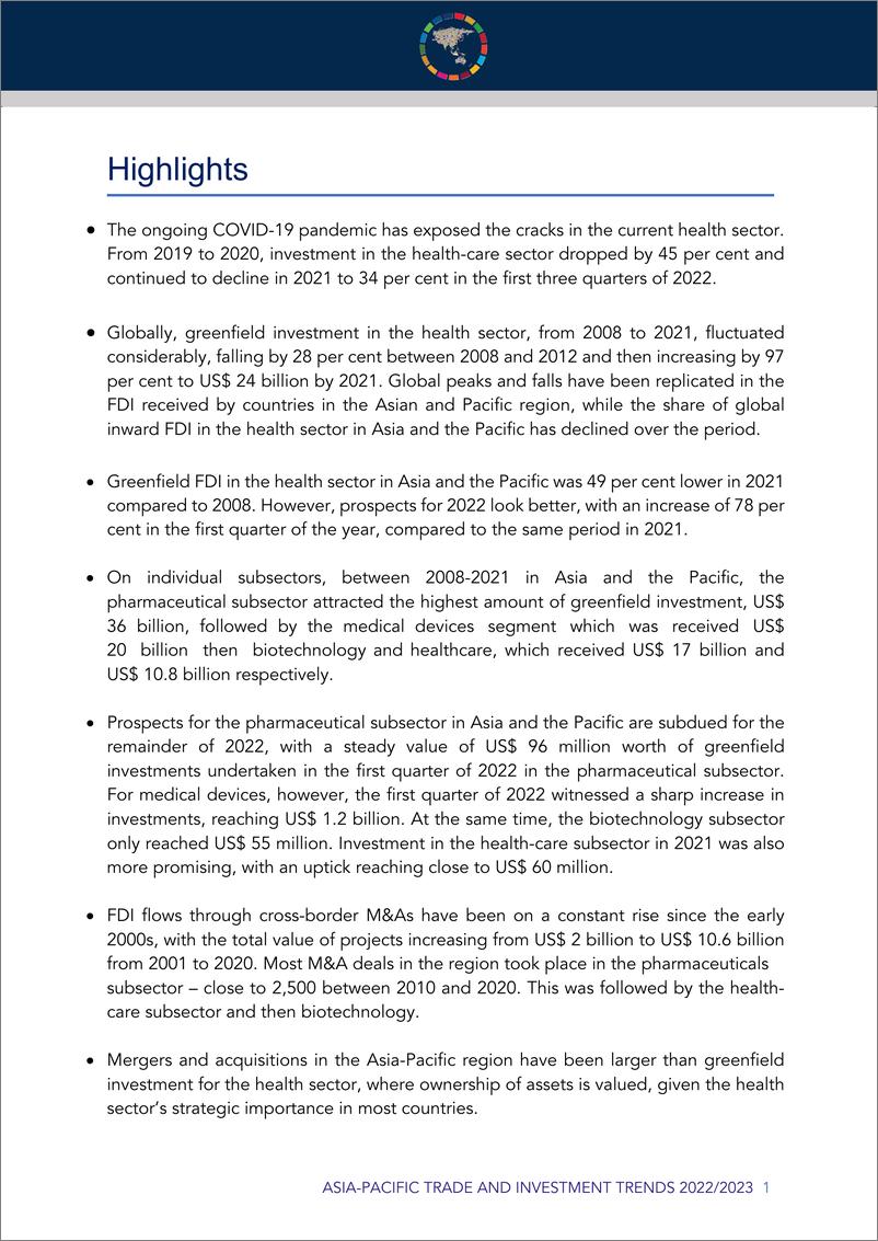 《2022-2023年亚太地区贸易投资趋势报告（英）-33页》 - 第6页预览图