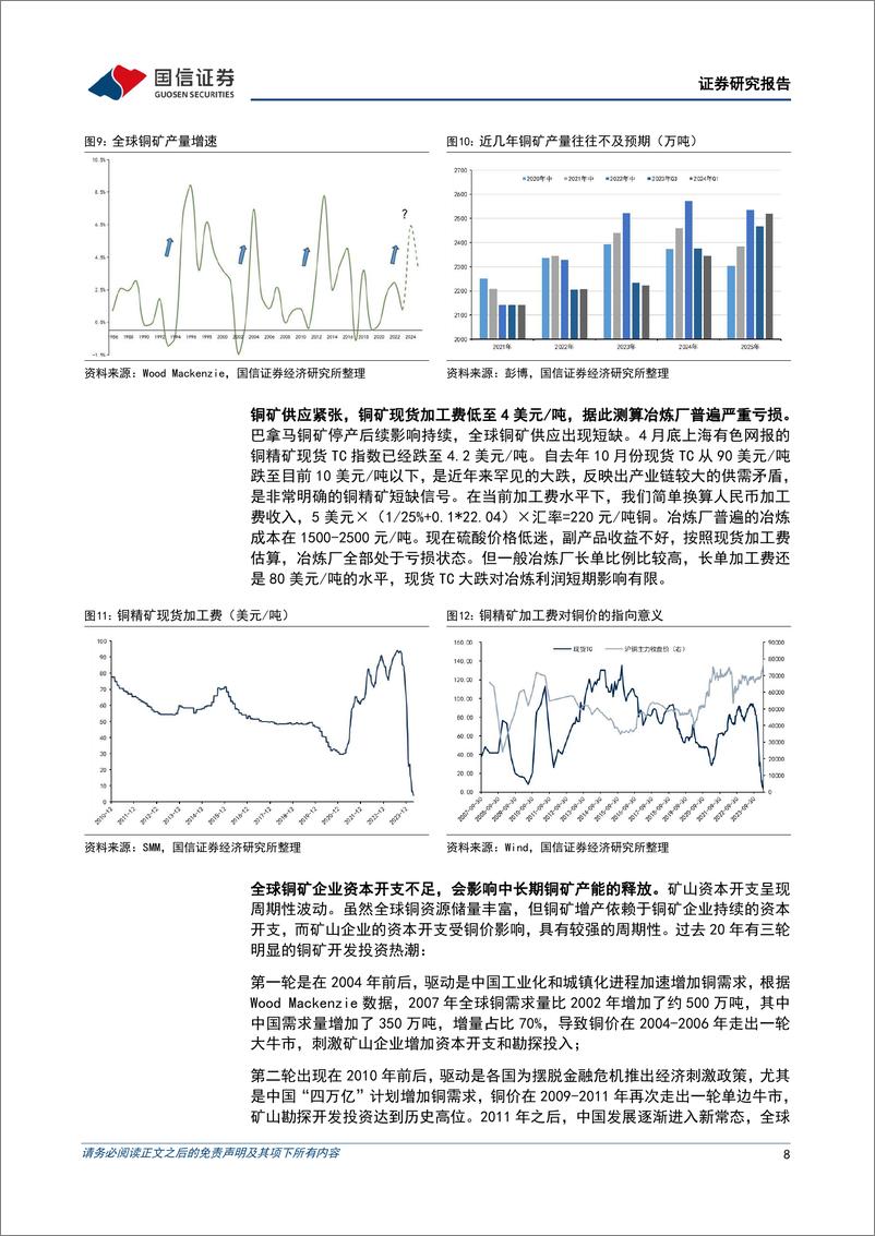 《中国有色矿业(01258.HK)矿山年产铜接近17万吨，中长期成长性值得期待-240612-国信证券-29页》 - 第8页预览图