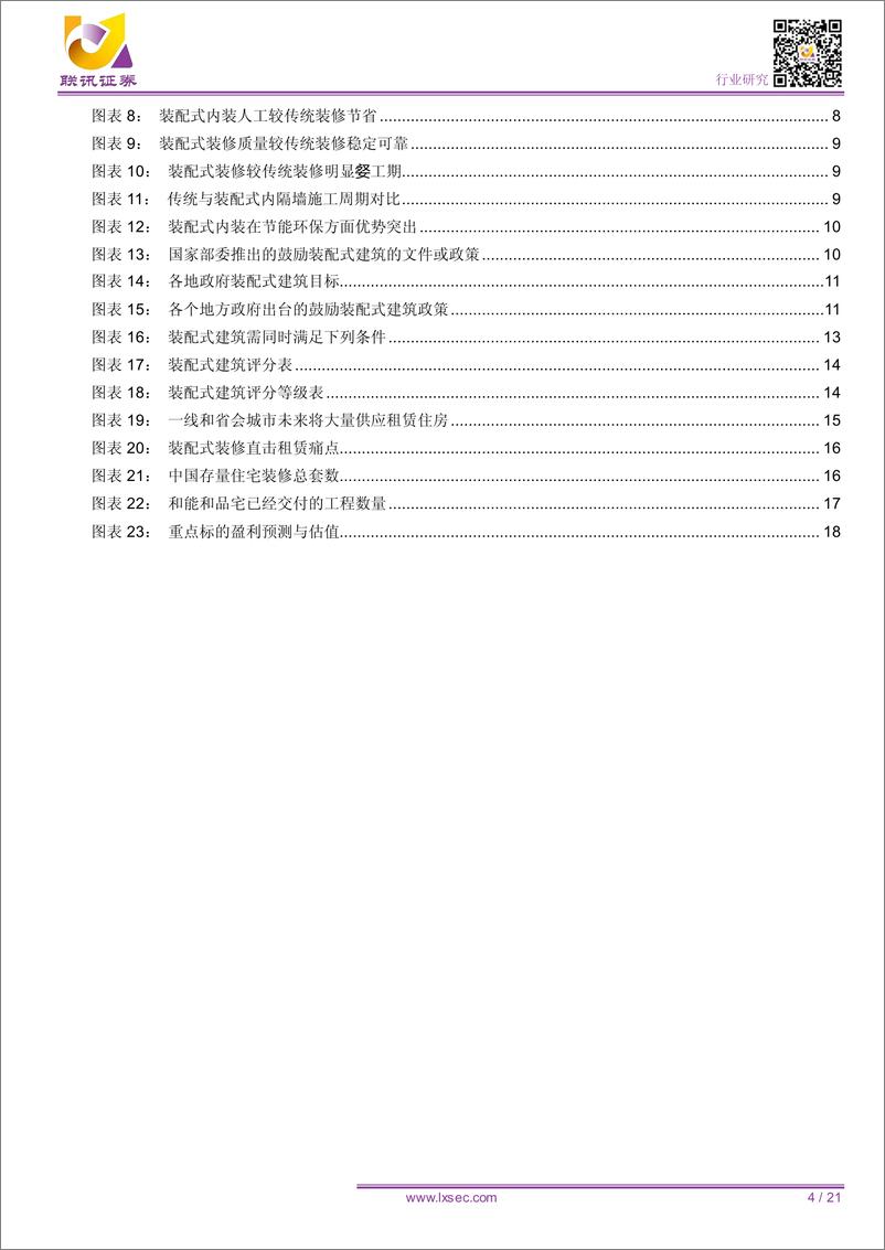 《建筑行业深度：二次突围，装配式内装能否带领装饰行业逆袭？-20190121-联讯证券-21页》 - 第5页预览图