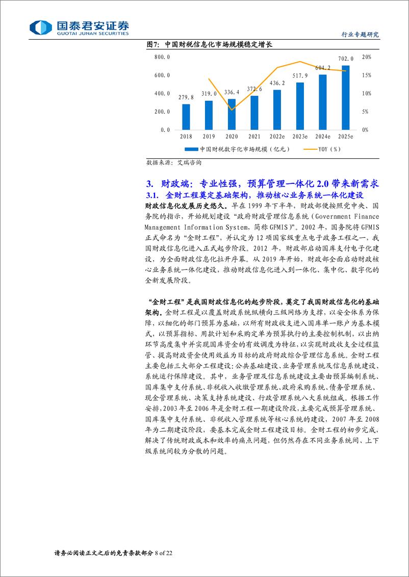 《计算机行业：谋划新一轮财税体制改革，财税信息化需求急升-240709-国泰君安-22页》 - 第8页预览图