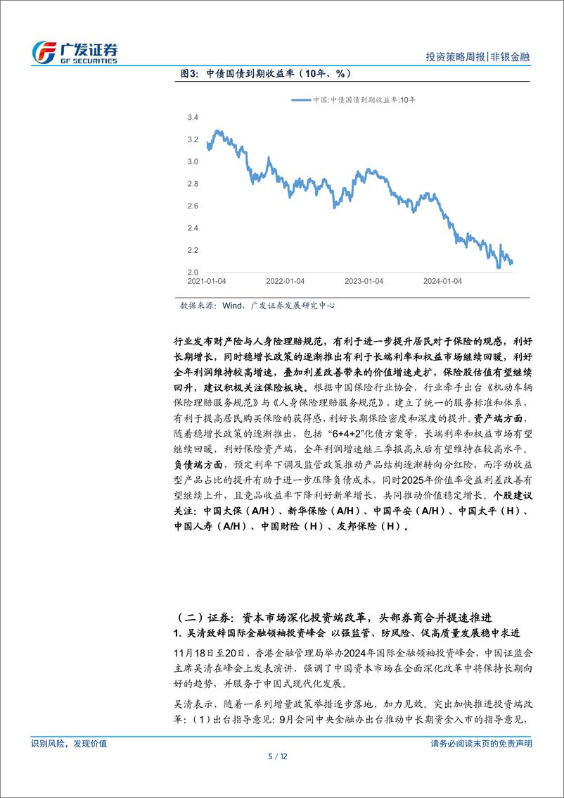 《非银金融行业：投资端改革深化推进，关注非银板块交易机会-241124-广发证券-12页》 - 第5页预览图