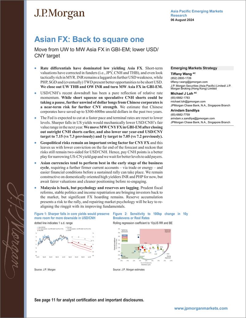 《JPMorgan Econ  FI-Asian FX Back to square one Move from UW to MW Asia FX in G...-109693877》 - 第1页预览图