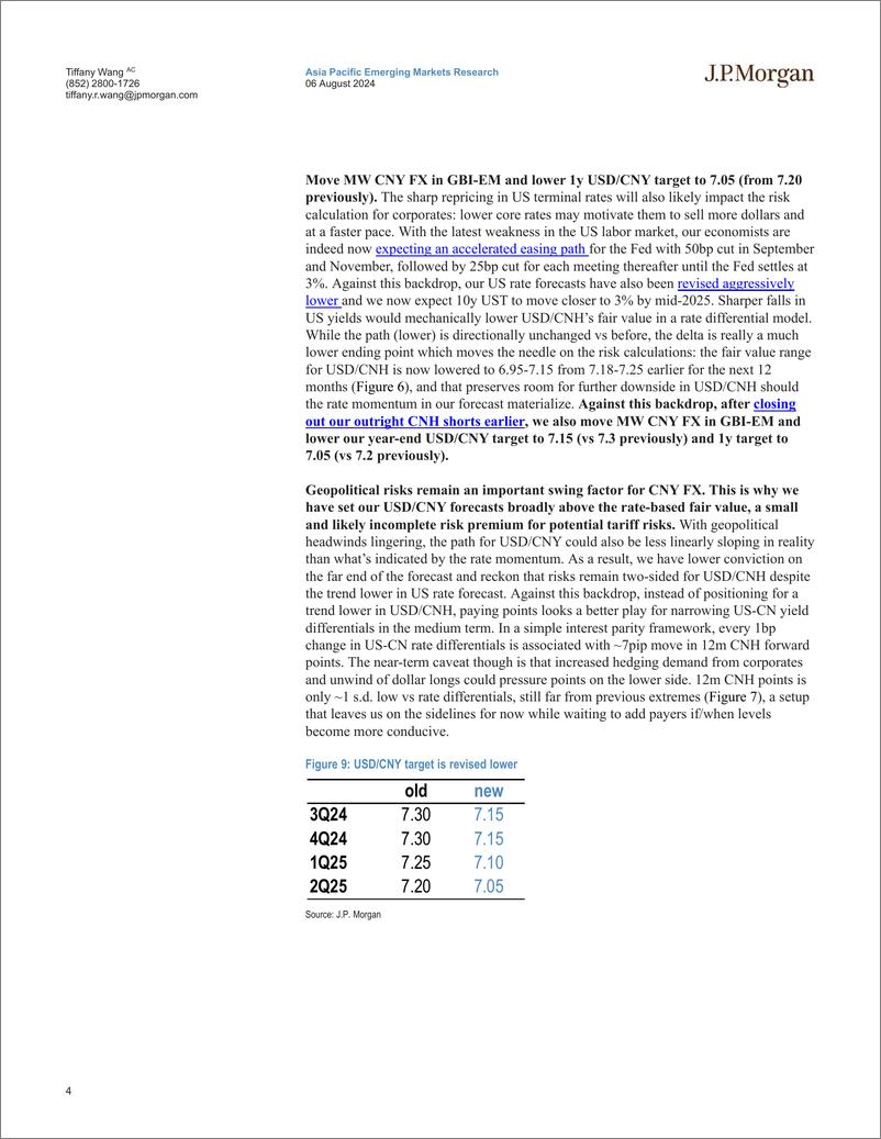 《JPMorgan Econ  FI-Asian FX Back to square one Move from UW to MW Asia FX in G...-109693877》 - 第4页预览图