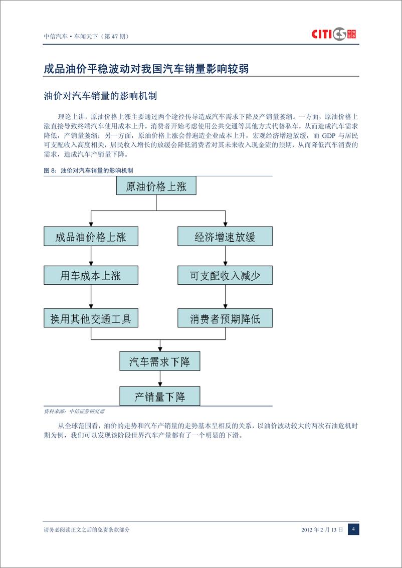 《（汽车）中信证券-车闻天下第47期-车与油专题之一 油价与汽车需求》 - 第7页预览图