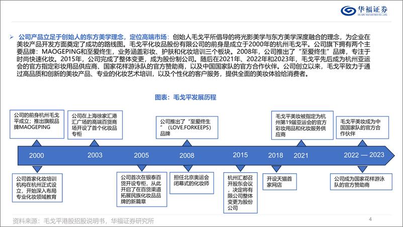 《美容护理行业：毛戈平招股说明书整理，高成长高端美妆龙头，港股上市开启新纪元-241204-华福证券-33页》 - 第4页预览图