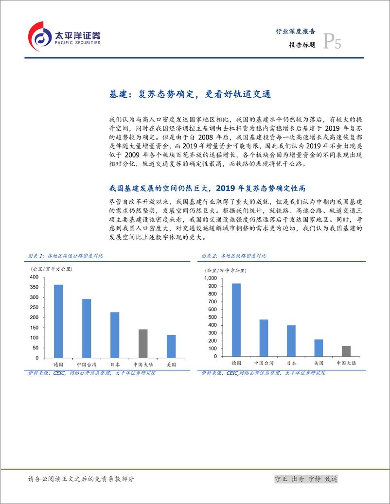 《建筑行业首次覆盖：基建端首选轨交及铁路，房建或超预期-20190106-太平洋证券-30页》 - 第6页预览图