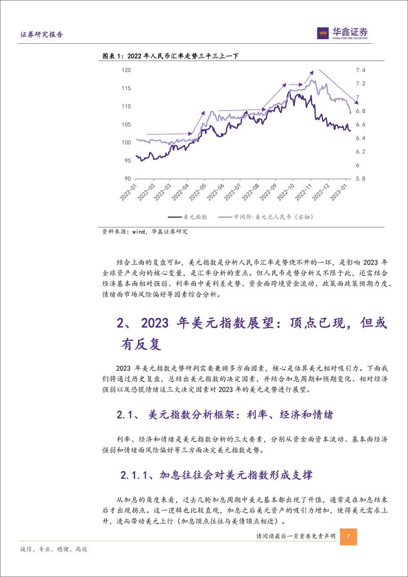 《宏观专题报告：2023年中美汇率展望，收敛与再平衡-20230214-华鑫证券-32页》 - 第8页预览图