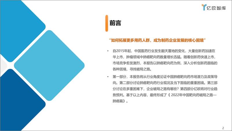 《2022年靶向药的破局之路：肺癌篇-亿欧智库-2022.1-43页(1)》 - 第3页预览图