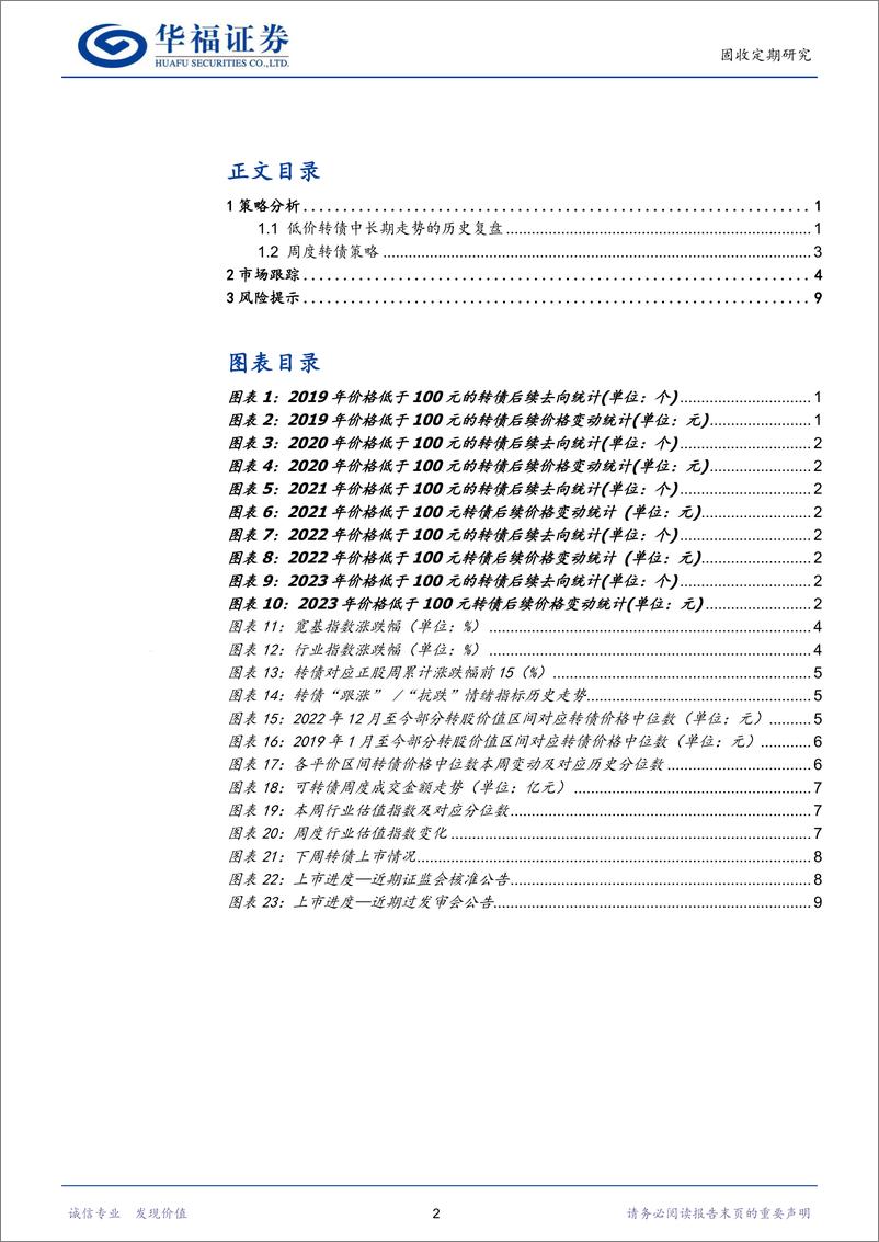 《转债策略：低价转债中长期走势的历史复盘-240713-华福证券-12页》 - 第2页预览图