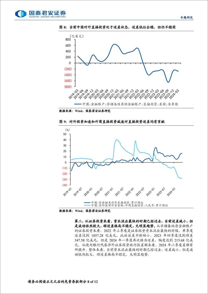 《专题研究：汇率压力下的跨境资本流动与政策选择-240708-国泰君安-12页》 - 第8页预览图