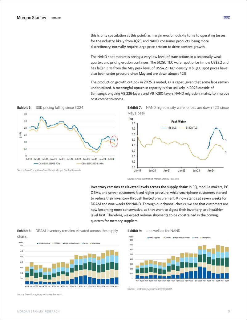 《Morgan Stanley-Asia Technology Memory – Addressing Three Key Debates-111489203》 - 第5页预览图