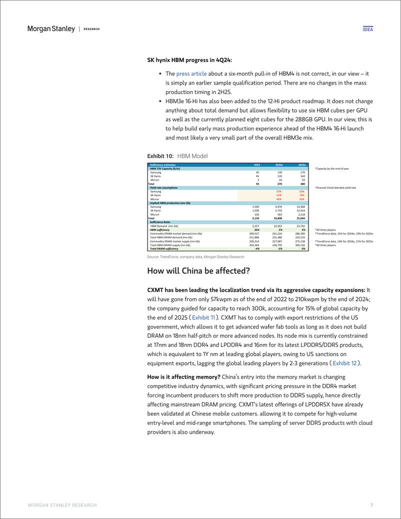 《Morgan Stanley-Asia Technology Memory – Addressing Three Key Debates-111489203》 - 第7页预览图