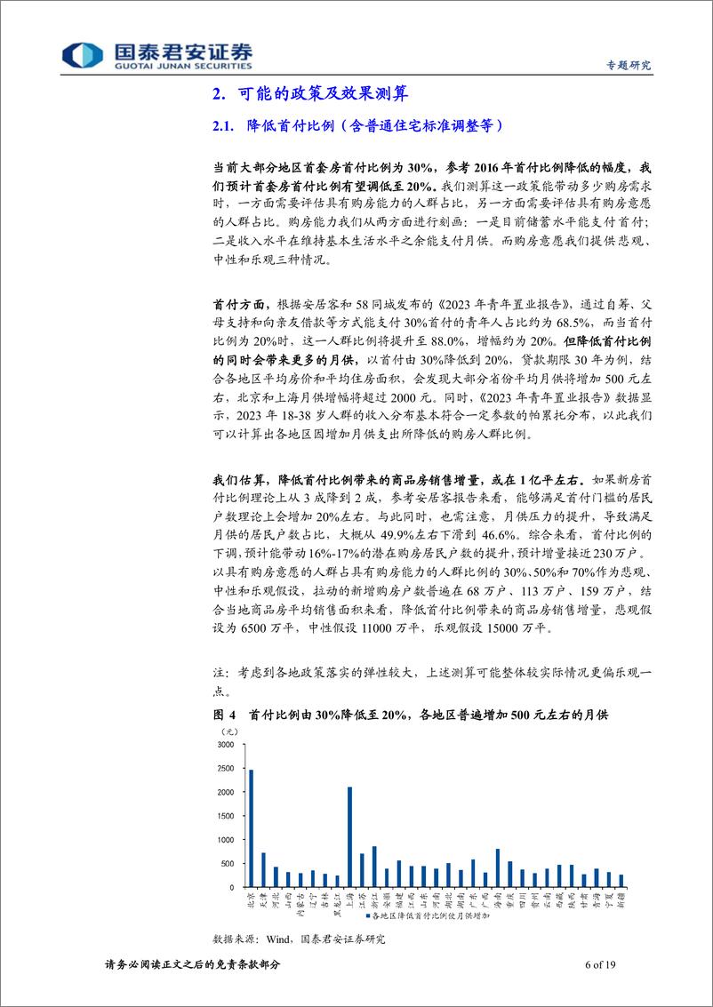 《“新复苏追踪”系列之七：地产政策优化的可能影响-20230830-国泰君安-19页》 - 第7页预览图