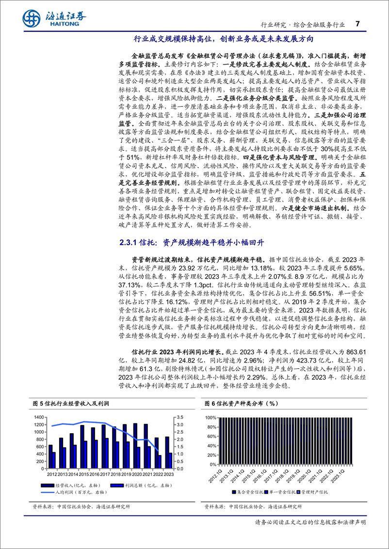 《综合金融服务行业周报：国常会研究推动保险业高质量发展-240904-海通证券-12页》 - 第7页预览图