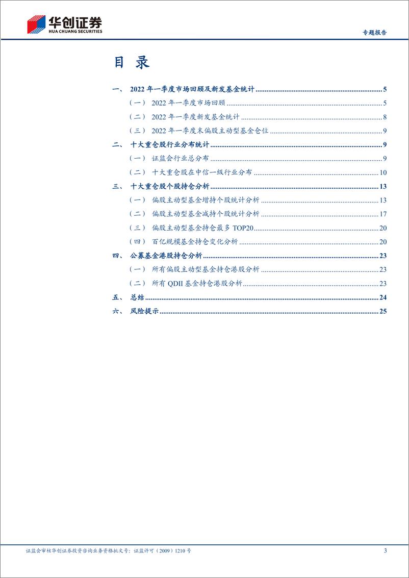 《2022年一季报公募基金十大重仓股持仓分析-20220425-华创证券-28页》 - 第4页预览图