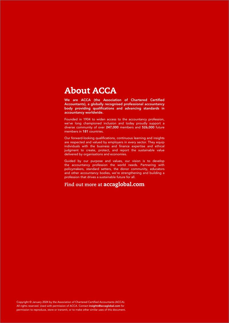 《ACCA-2024年全球经济展望：增长缓慢，不确定性高（英）》 - 第2页预览图