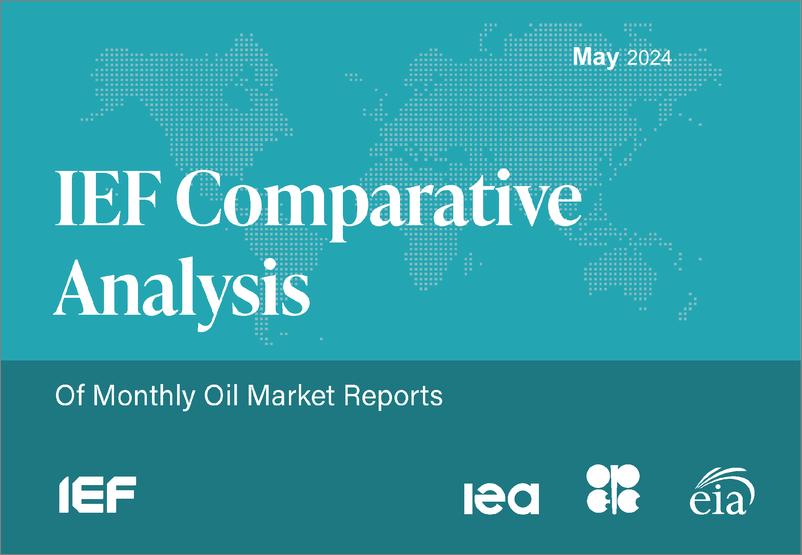 《IEF-石油市场5月报的比较分析（英）-2024.5-24页》 - 第1页预览图