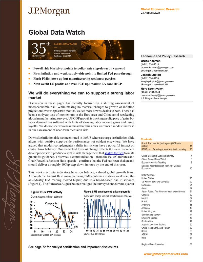 《JPMorgan Econ  FI-Global Data Watch We will do everything we can to support a ...-109990114》 - 第1页预览图