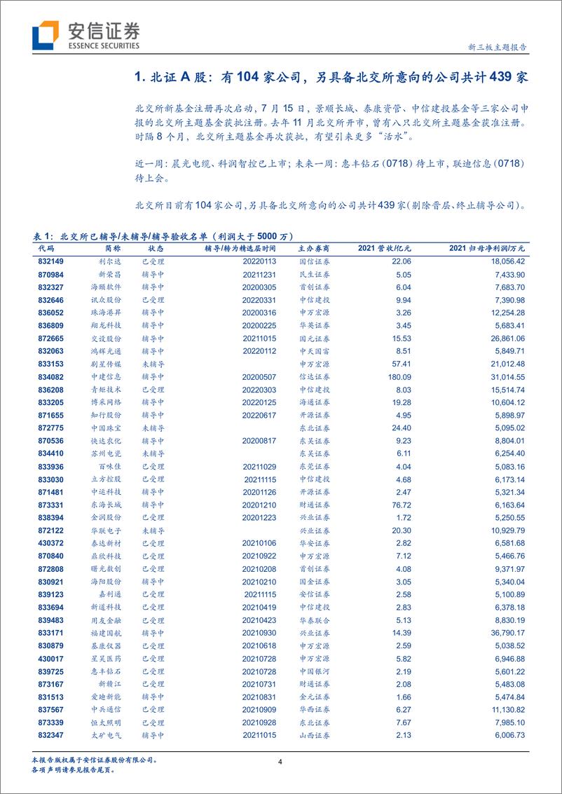 《新三板主题报告：IPO观察，840家企业正在IPO排队，近一周绿通科技等3家原新三板公司过会-20220718-安信证券-23页》 - 第5页预览图