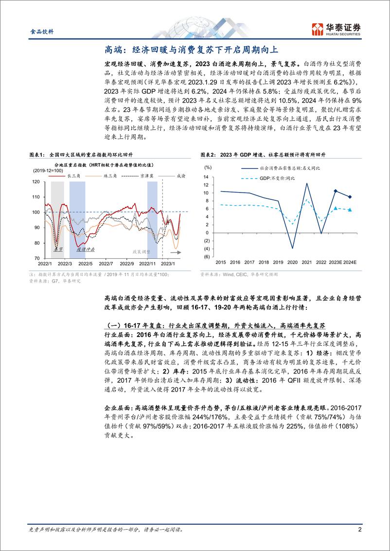 《食品饮料行业：白酒专题，景气向上，继续看多-20230220-华泰证券-15页》 - 第3页预览图