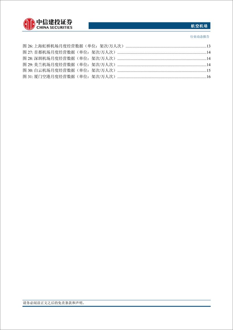 《航空机场行业：国际客运班次总量首次恢复至2019年同期九成以上-240811-中信建投-23页》 - 第3页预览图