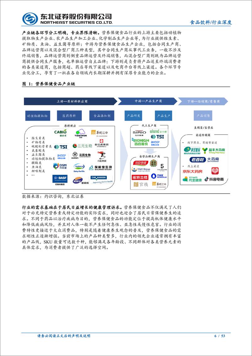 《食品饮料行业深度报告：千亿赛道朝阳产业，探寻全产业链机会-240416-东北证券-53页》 - 第6页预览图