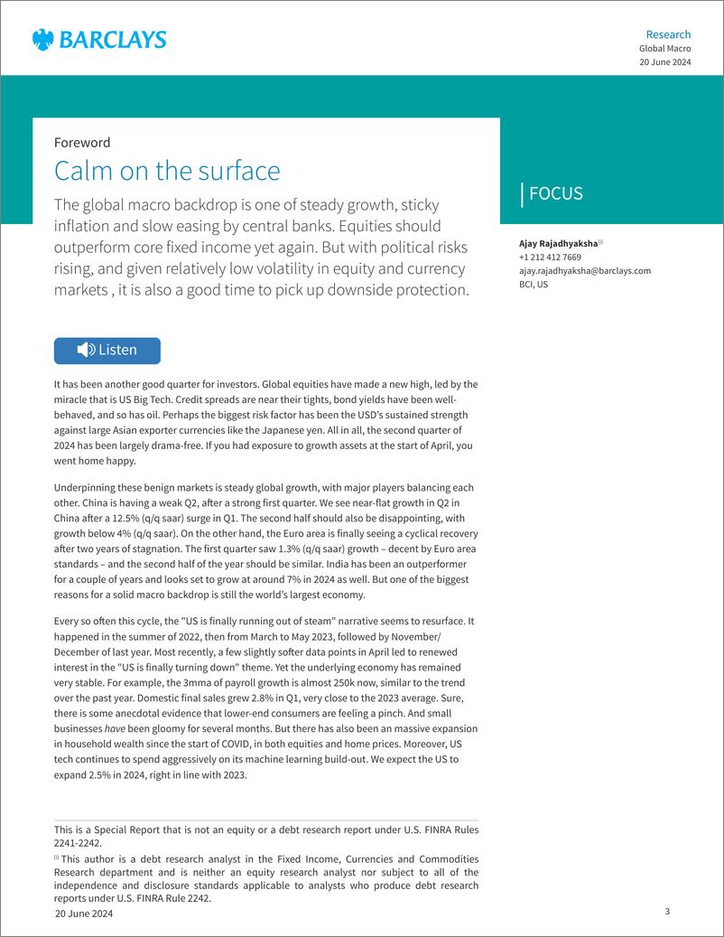 《Barclays_Global_Outlook_Calm_on_the_surface》 - 第3页预览图