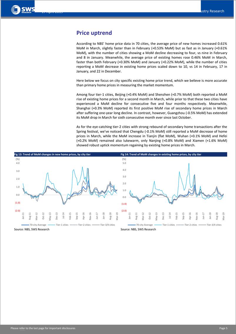 《房地产行业：首季全国行业数据点评，政策最宽松阶段已经过去-20190417-申万宏源（香港）-13页》 - 第7页预览图