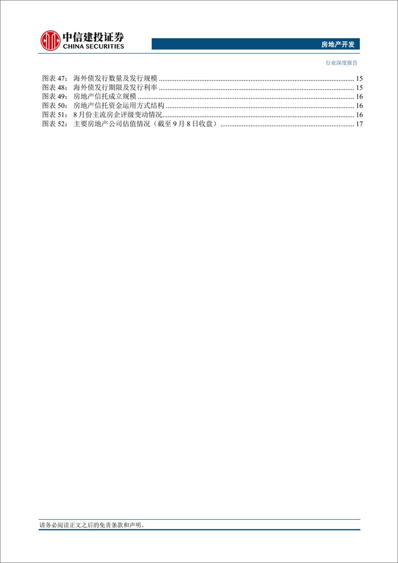 《房地产开发行业8月房企销售融资点评：销售探底融资企稳，政策突破复苏在望-20230909-中信建投-24页》 - 第5页预览图