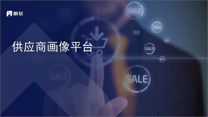 《帆软_供应商画像通用解决方案》 - 第1页预览图