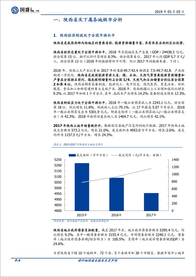 《走遍中国系列之十六：陕西省42个城投平台详尽数据挖掘-20190303-国盛证券-23页》 - 第5页预览图