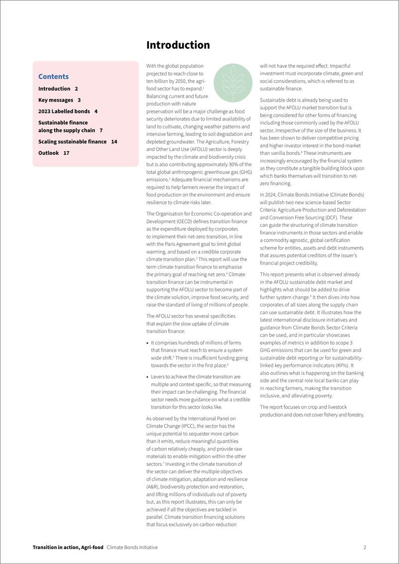 《CBI气候债券倡议组织_2024农业食品行动转型报告_英文版_》 - 第2页预览图