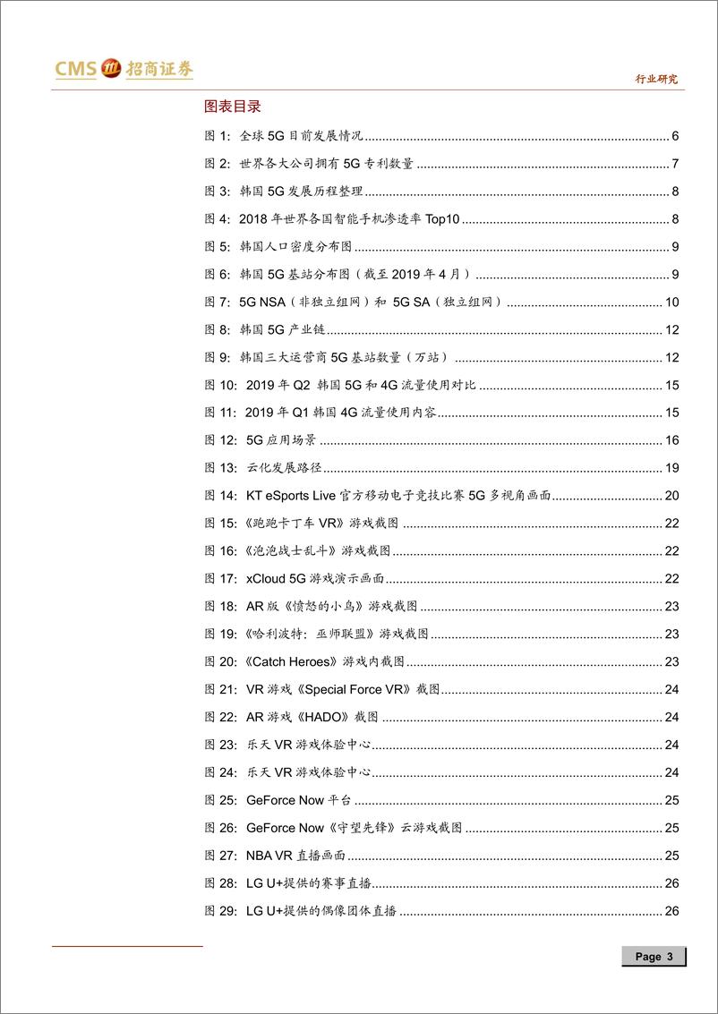 《传媒行业韩国5G应用研究启示：万事俱备，只欠5G爆款型内容应用出现-20191009-招商证券-46页》 - 第4页预览图