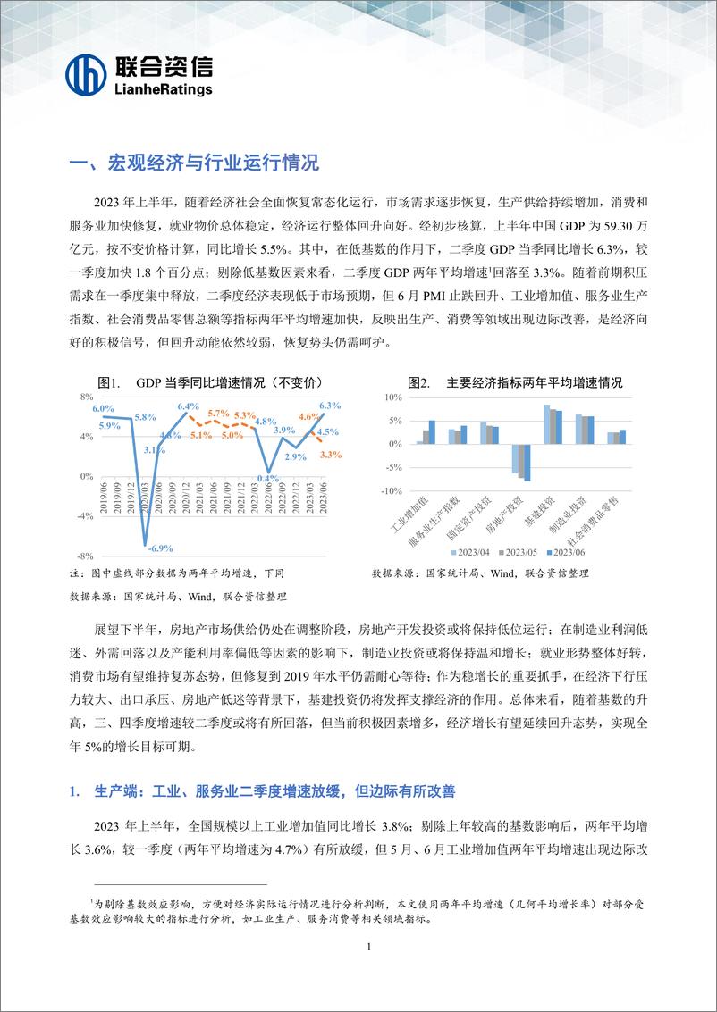 《联合资信-经济运行整体向好，恢复势头仍需呵护--宏观经济信用观察半年报（2023年上半年）-15页》 - 第3页预览图