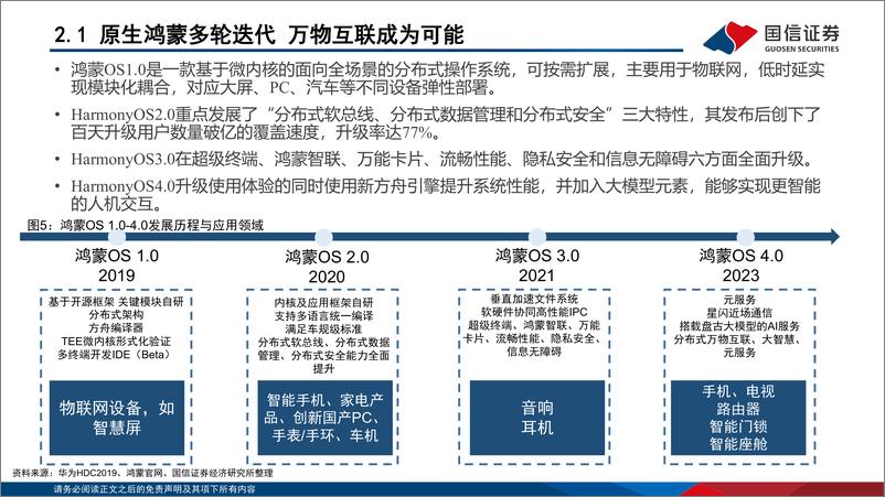 《国信证券-华为鸿蒙系列报告-1-_全联接大会即将召开_鸿蒙生态持续壮大》 - 第7页预览图