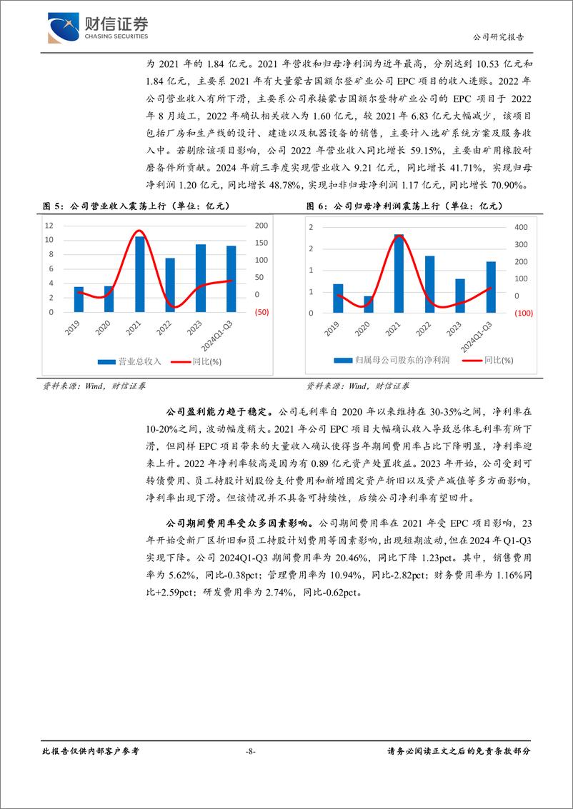 《耐普矿机(300818)布局全球，橡胶复合备件龙头扬帆起航-241206-财信证券-33页》 - 第8页预览图