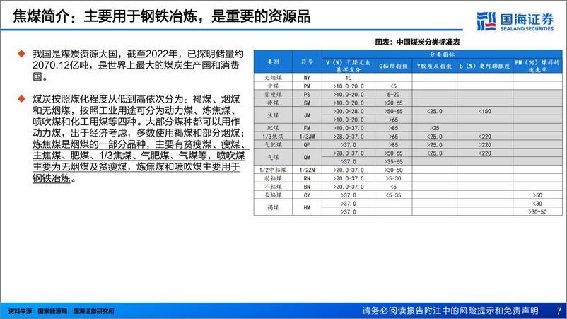 《焦煤行业深度报告-短期具备蓄势上涨动能-长期供需格局依然偏紧-国海证券》 - 第7页预览图