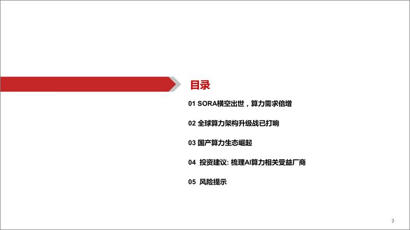 《AIGC行业深度报告（12）：Sora算力倍增，国产架构 生态崛起》 - 第3页预览图