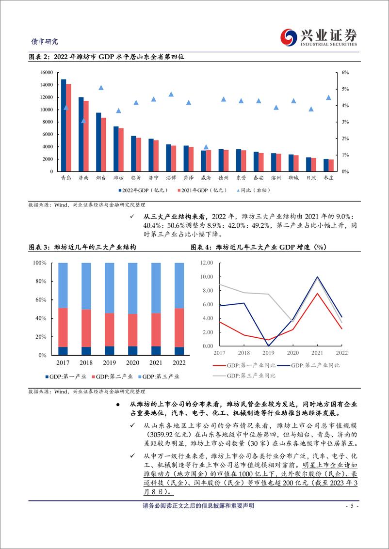 《潍坊地区城投怎么看？困境的”破局“与信心的“重塑”-230314-兴业证券-30页》 - 第6页预览图