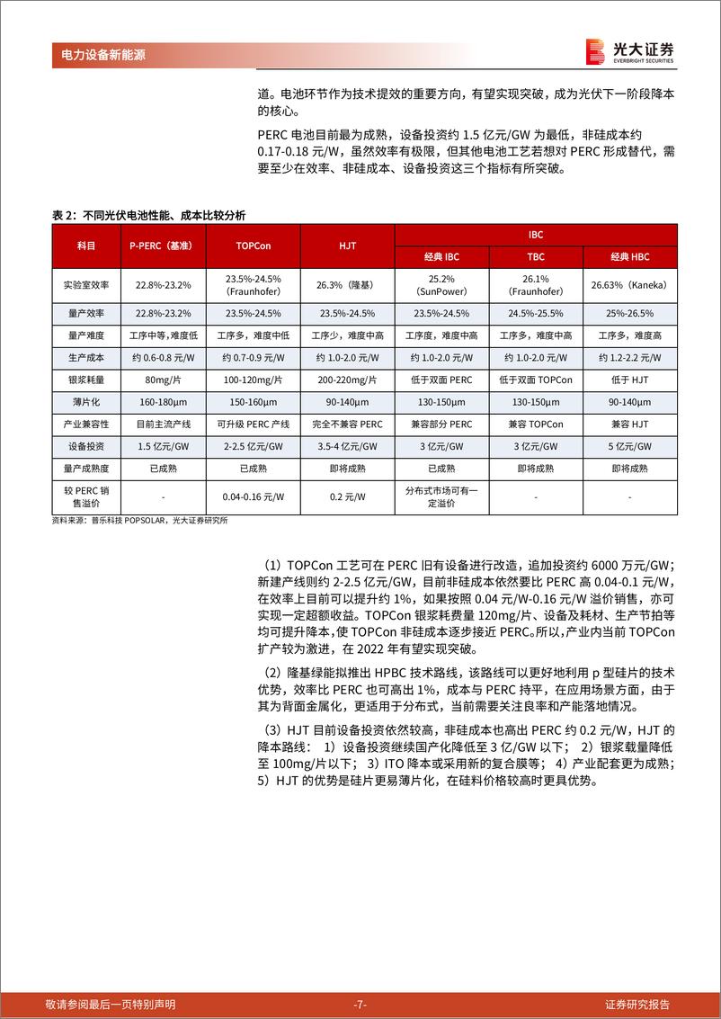 《电力设备新能源行业2022年中期投资策略：成本压力不断好转，配置价值已然显现-20220612-光大证券-49页》 - 第8页预览图