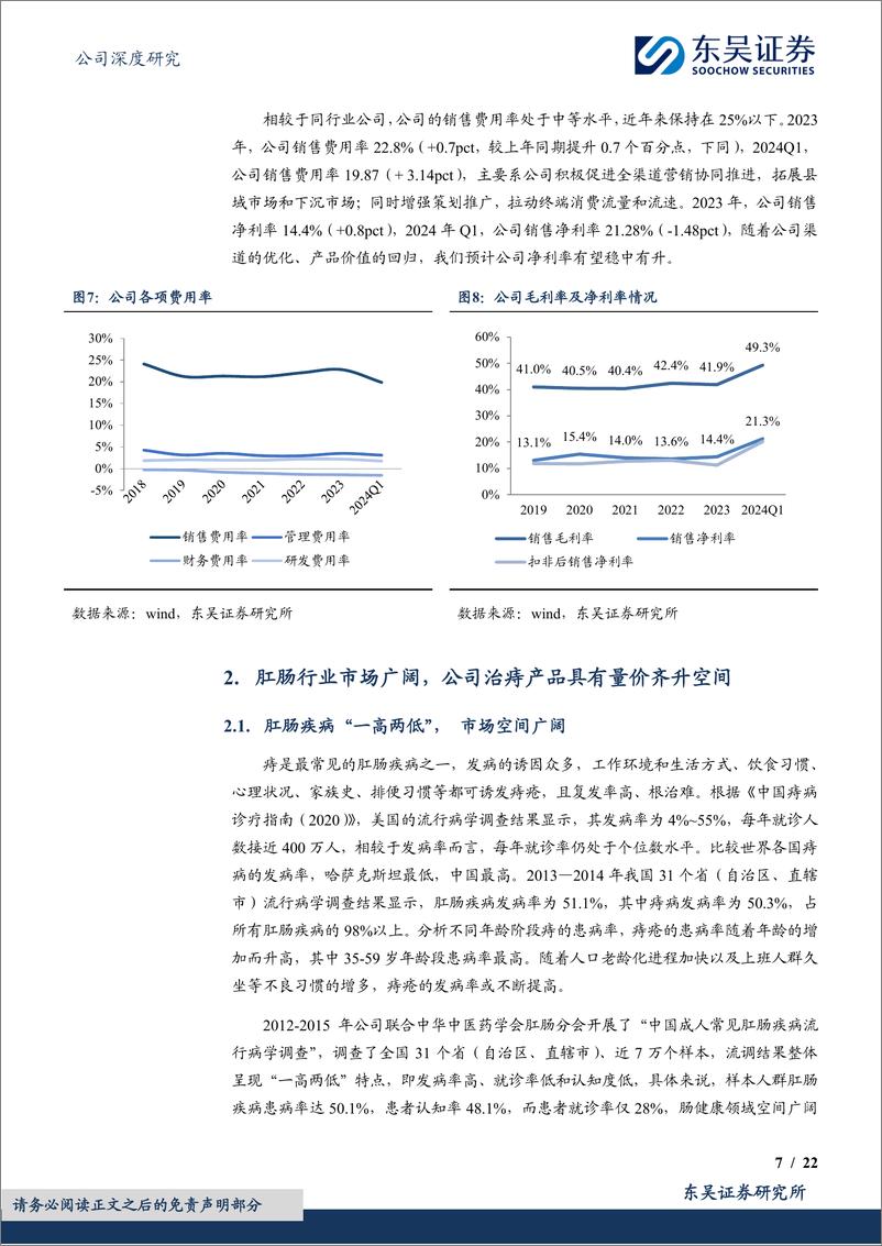 《马应龙-600993.SH-肛肠细分行业龙头，百年品牌守正创新-20240610-东吴证券-22页》 - 第7页预览图