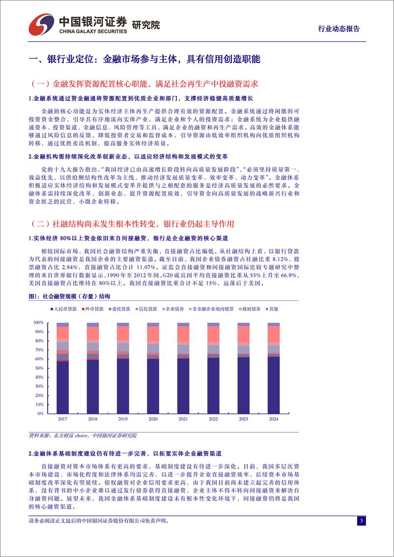 《银行业动态报告：叫停手工补息影响延续，结构性工具加码-240702-银河证券-17页》 - 第3页预览图