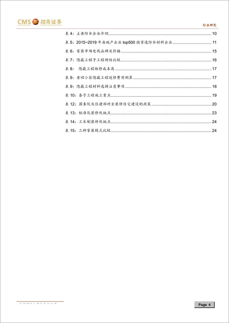 《建材行业隐蔽工程系列报告之一：隐蔽工程核心为安全，渠道助力集中度提升-20190730-招商证券-28页》 - 第5页预览图