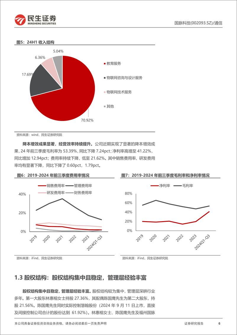 《国脉科技(002093)公司动态报告：ICT建设服务商，产教融合打开成长空间-241124-民生证券-26页》 - 第6页预览图